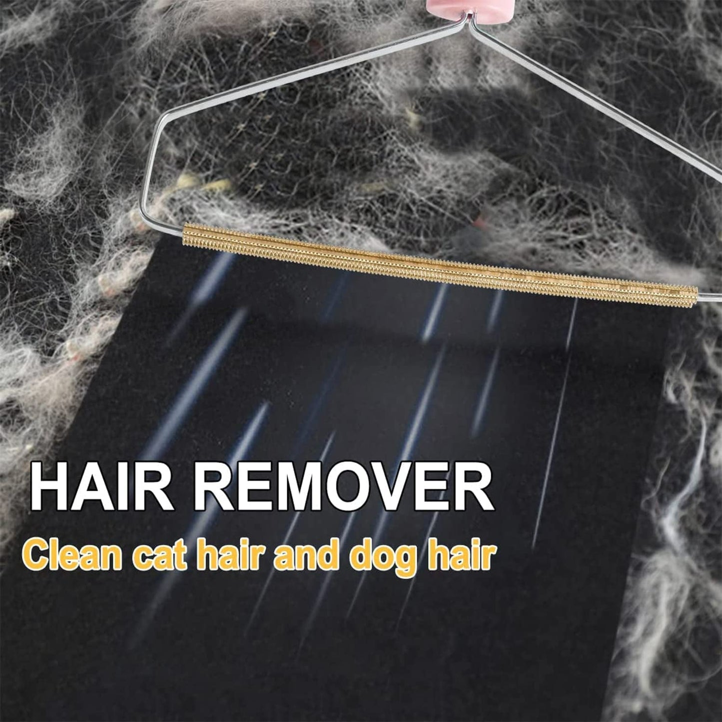 Pet hair remover & Lint scraper